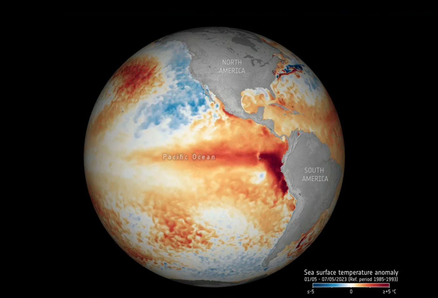 Científicos alarmados por rapidez con que se ha formado El Niño: en pocos meses mar se ha calentado casi 5°C