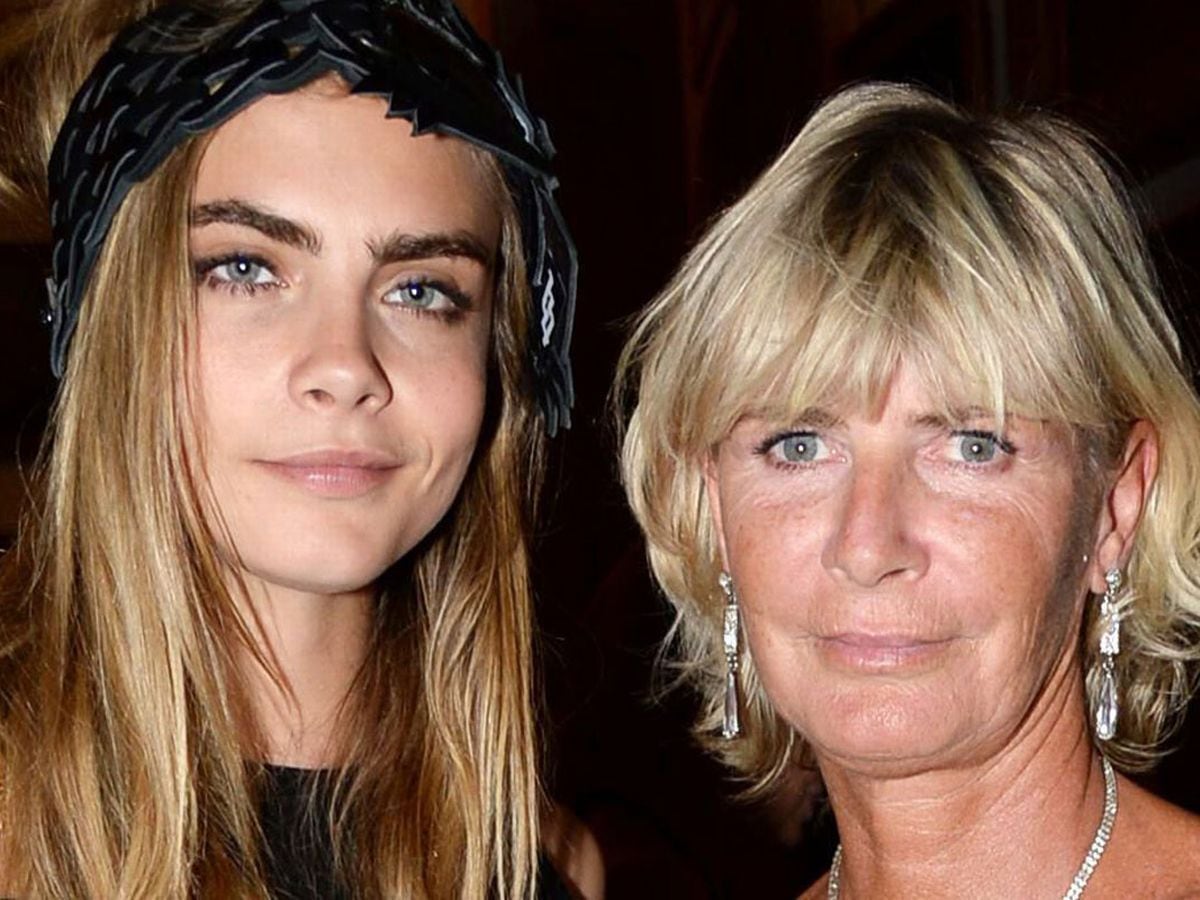 Cara Delevingne y su mamá Pandora