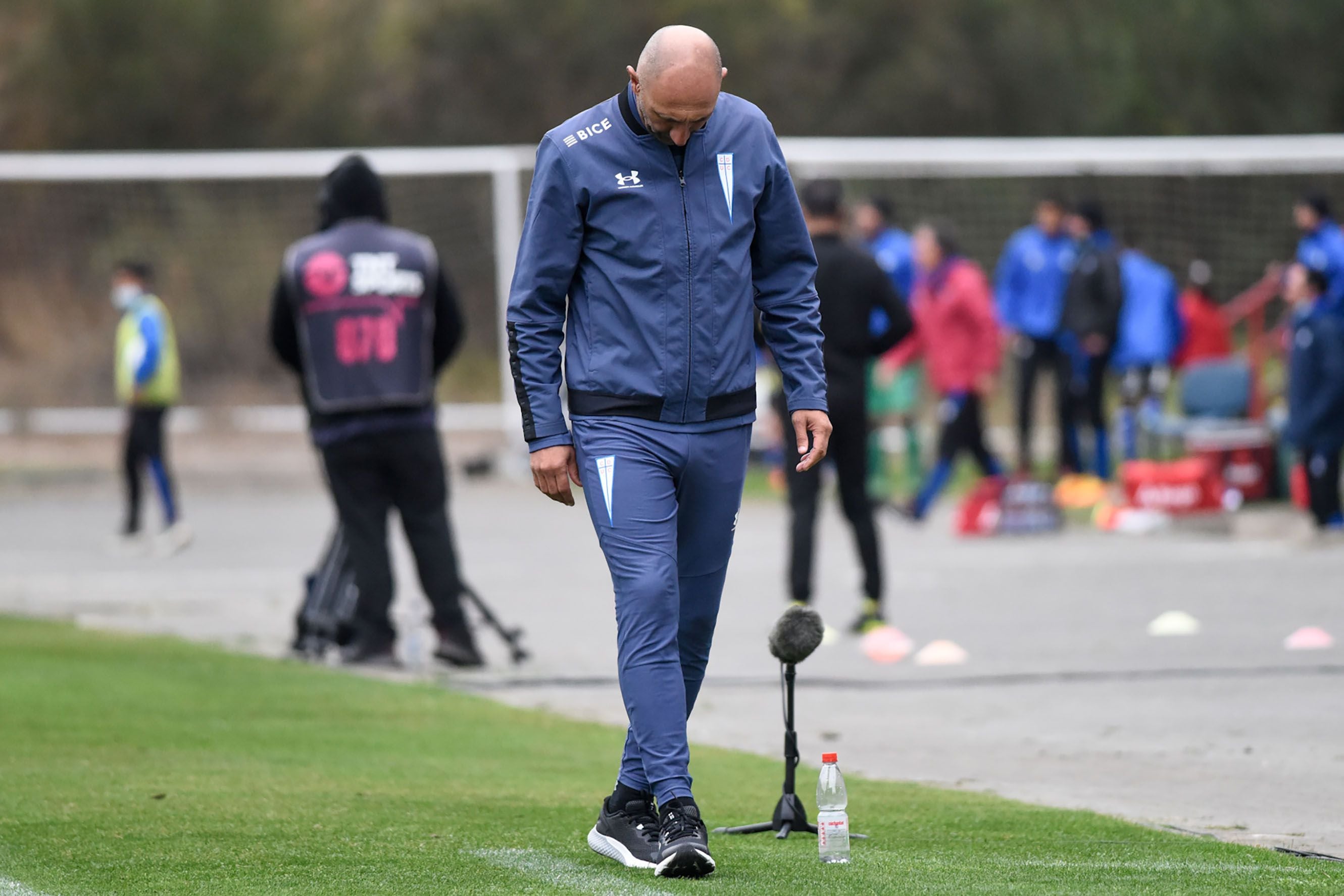 17 DE ABRIL DE 2022/TALCAHUANO
, durante el partido válido por la fecha 10 del Campeonato Nacional AFP PlanVital 2022, entre Huachipato y Universidad Católica, disputado en el Estadio CAP.
FOTO: OSCAR GUERRA/AGENCIAUNO