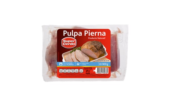 Pulpa pierna cerdo carne horno