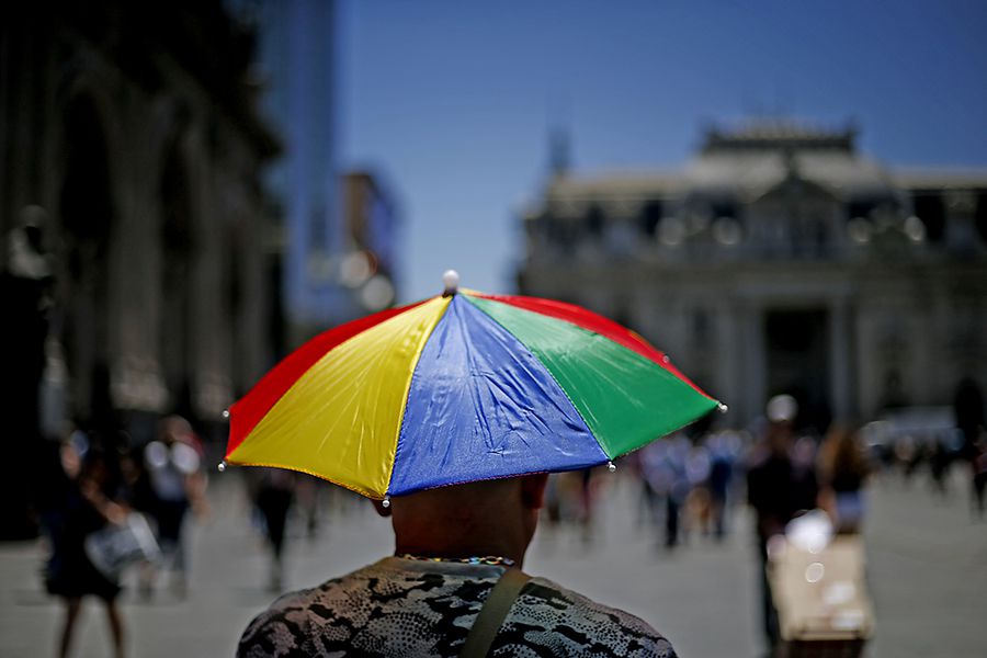 Calor en Santiago