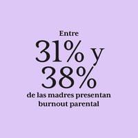 Entre 31% y 38% de las madres presentan burnout parental 