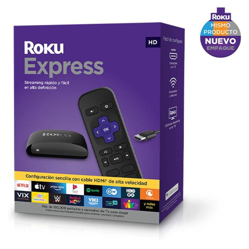 Roku Express Dispositivo de streaming HD