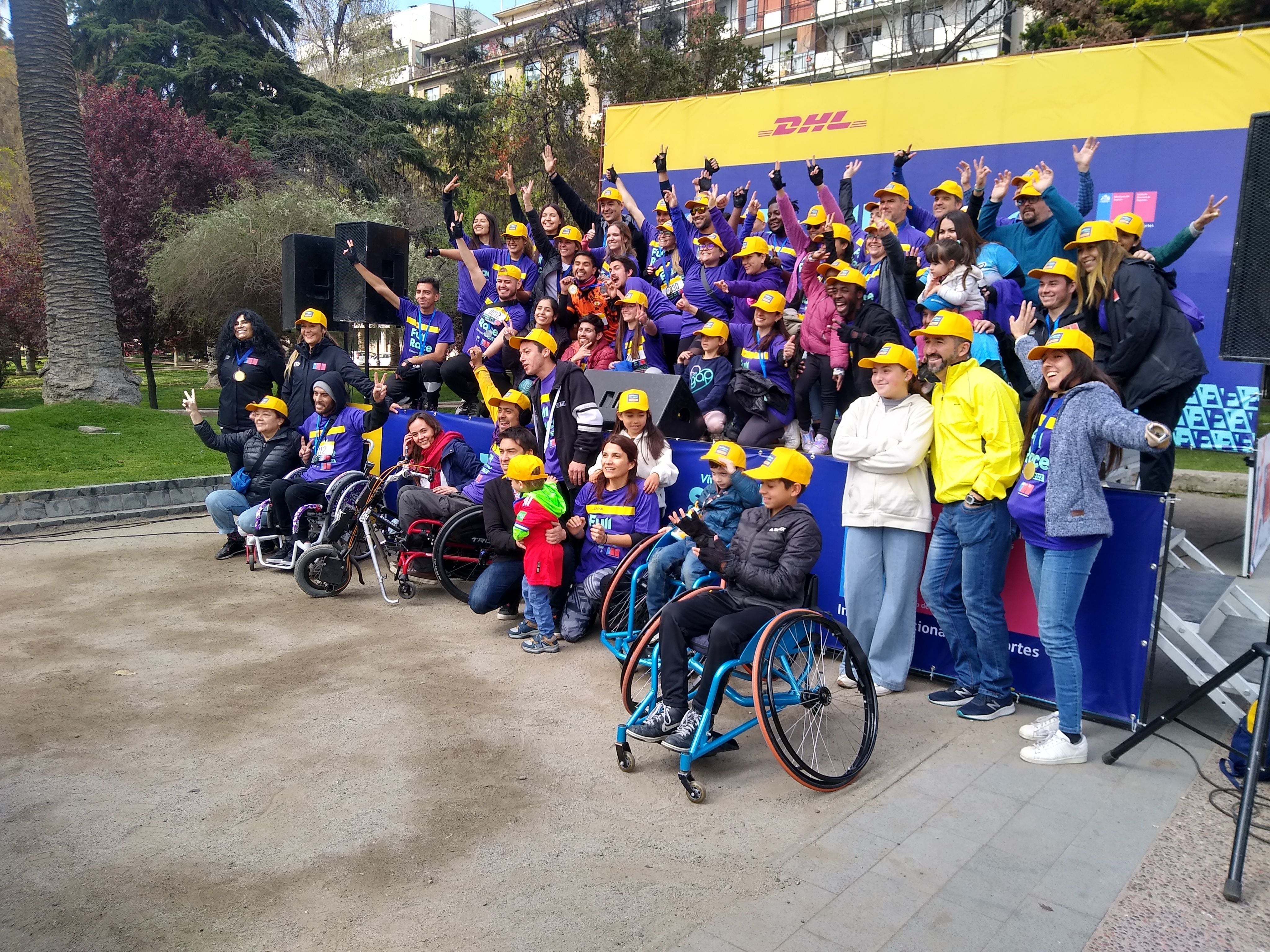 La ruta se realizó por Avenida Cardenal José María Caro.