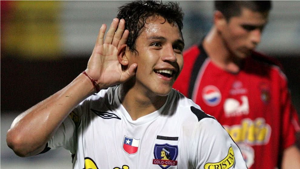 Alexis Sánchez Caracas vs Colo Colo