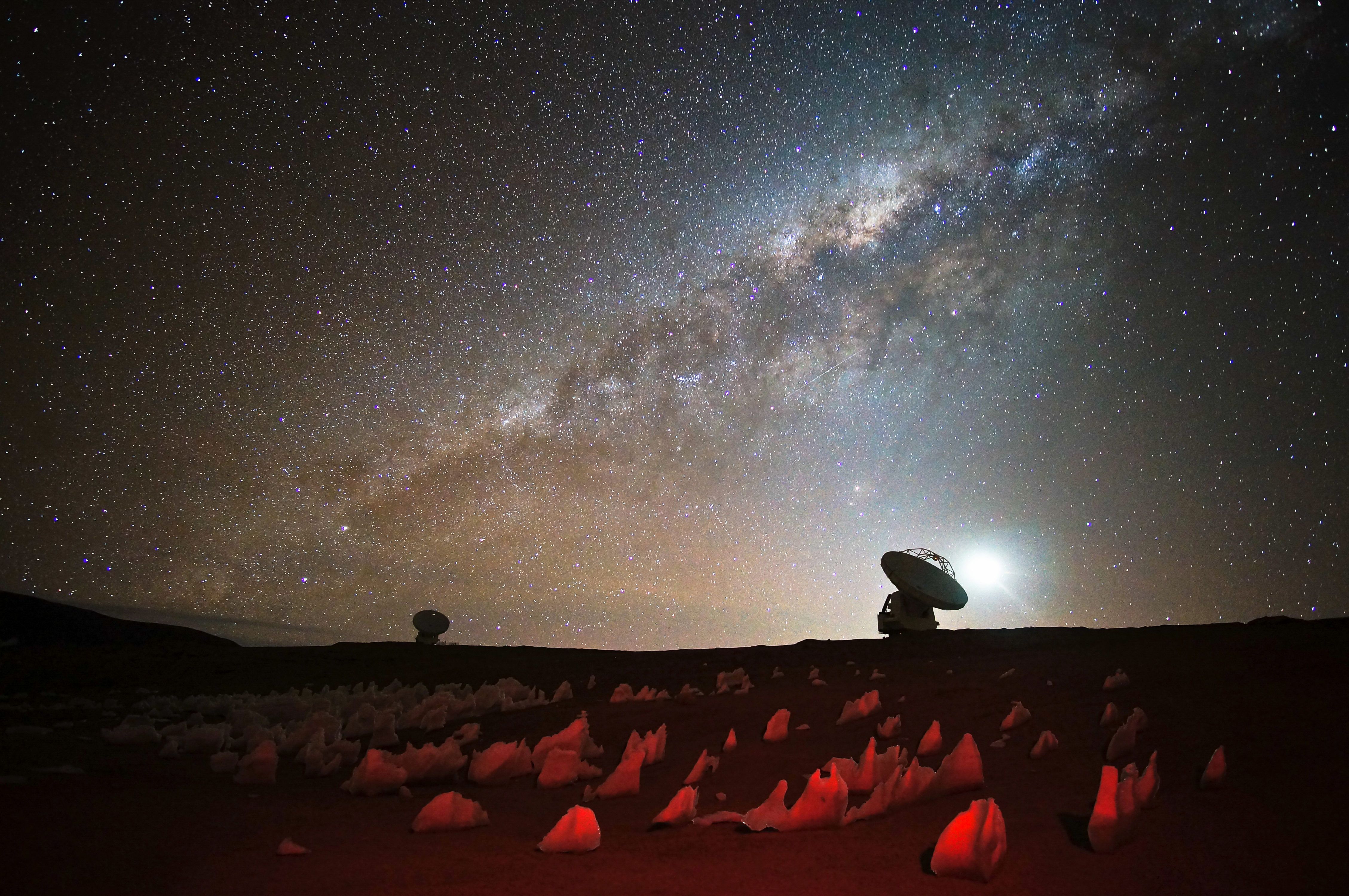 ALMA. Foto: ESO.