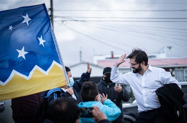 Gabriel Boric desde Magallanes.