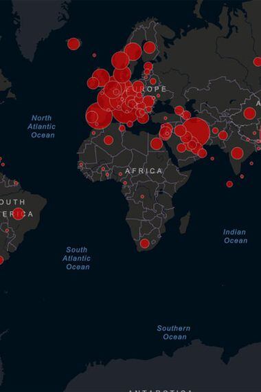 Pandemia De Coronavirus Por El Mundo Revisa El Mapa Interactivo Actualizado La Tercera - un mapa de roblox sobre mi roblox mapas de suscriptores 2