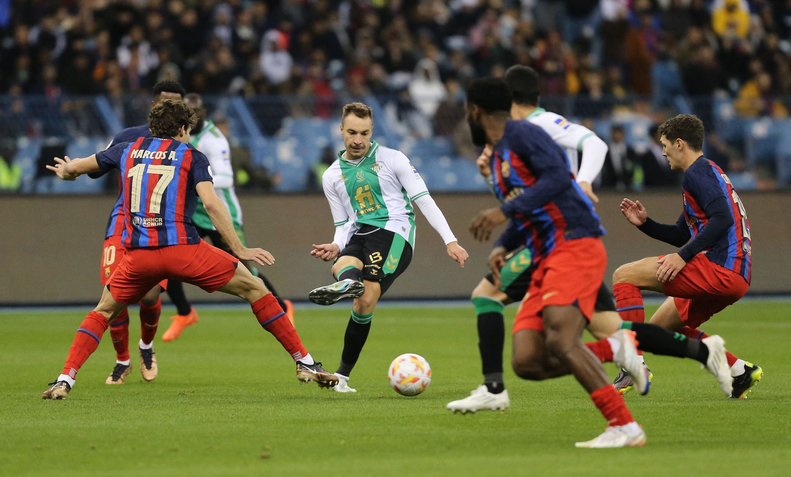 Spanish Super Cup - Semi Final - Real Betis v FC Barcelona