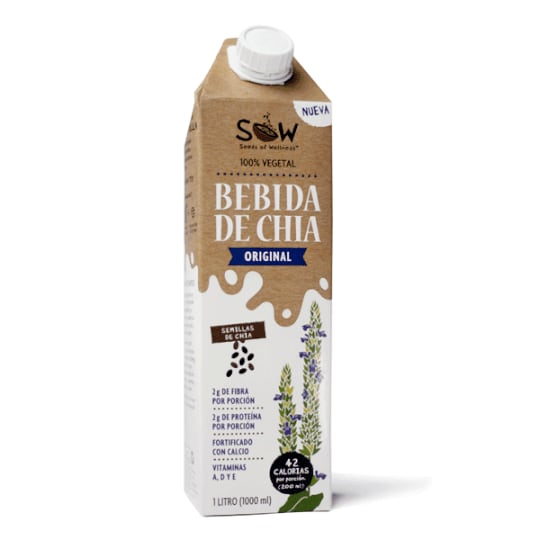 Leche vegetal de chia Sow