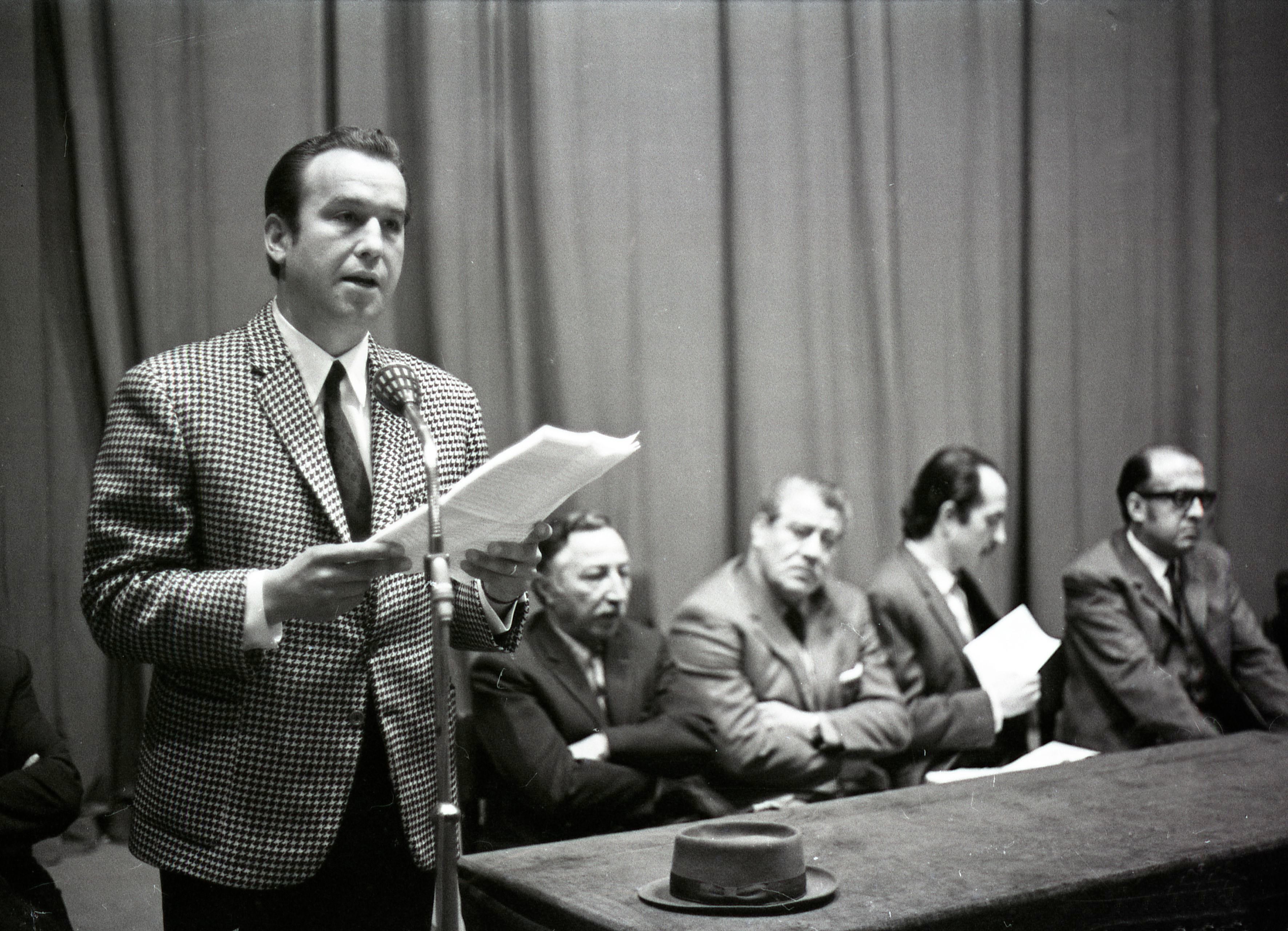 ANSELMO SULE EN LA 1° ASAMBLEA NACIONAL DE LA UP. 10.01.1971