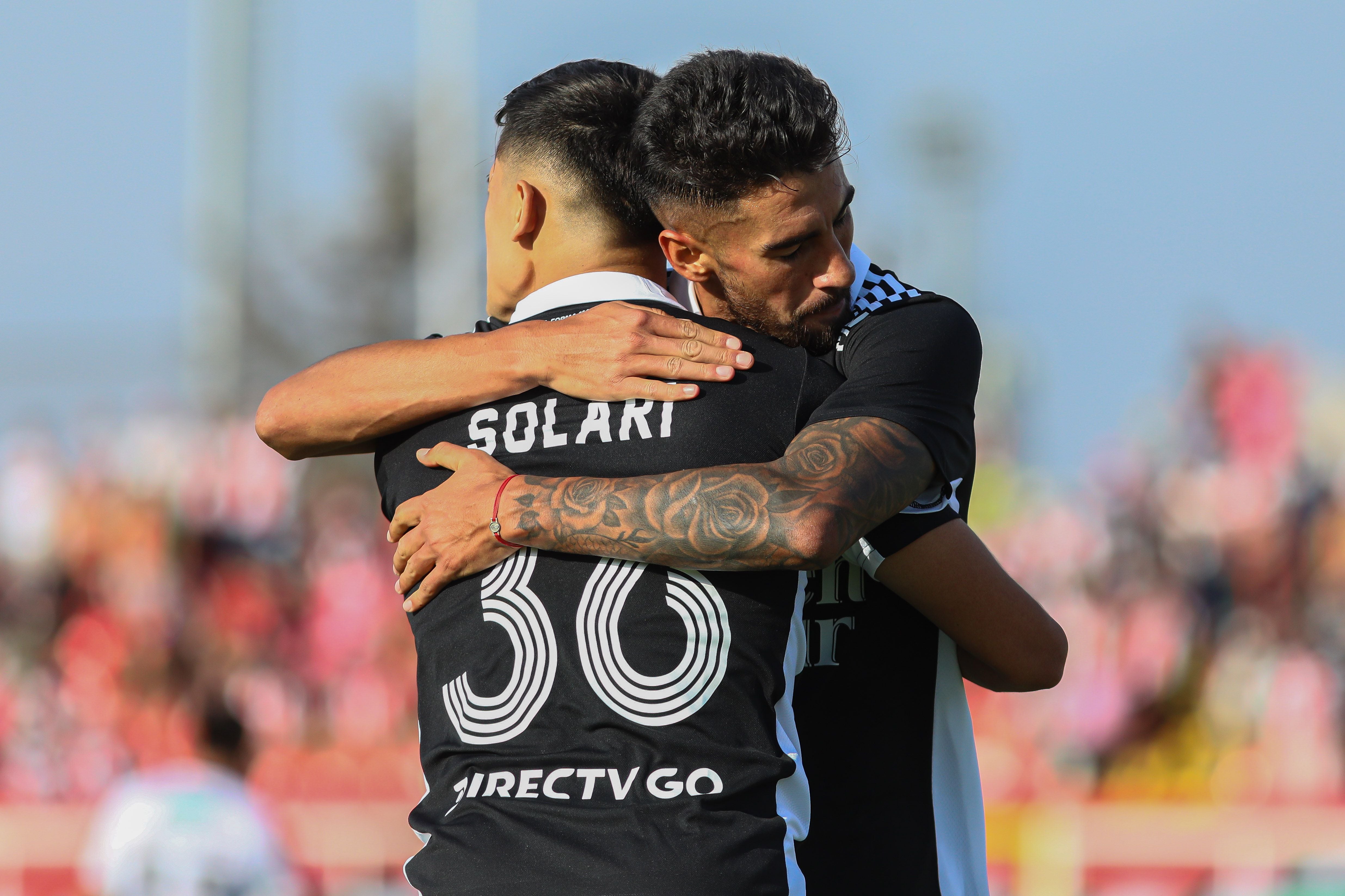 Solari y Lucero, los goleadores albos en La Cisterna