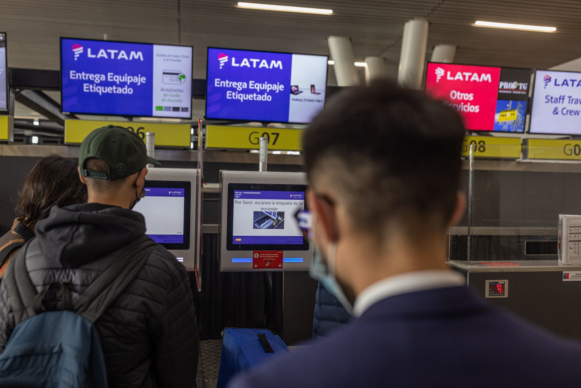 Nuevo terminal internacional aeropuerto de Santiago