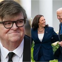 La carta de Michael Moore a Joe Biden: “Kamala Harris será mucho más fuerte si se presenta como presidenta en ejercicio”