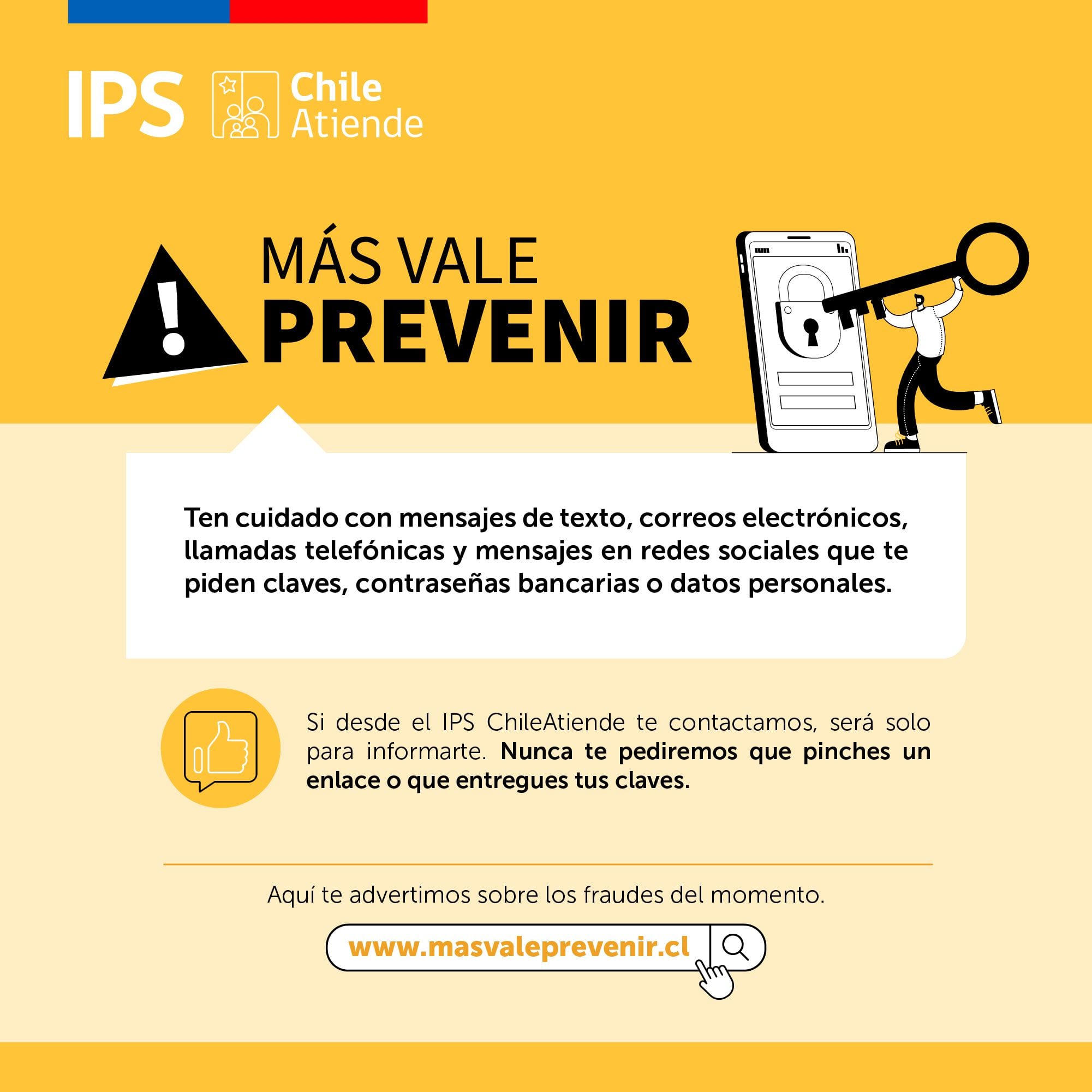 Mensaje de texto IPS