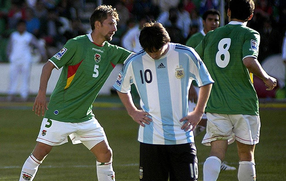 Bolivia 6 - Argentina 1, 2009