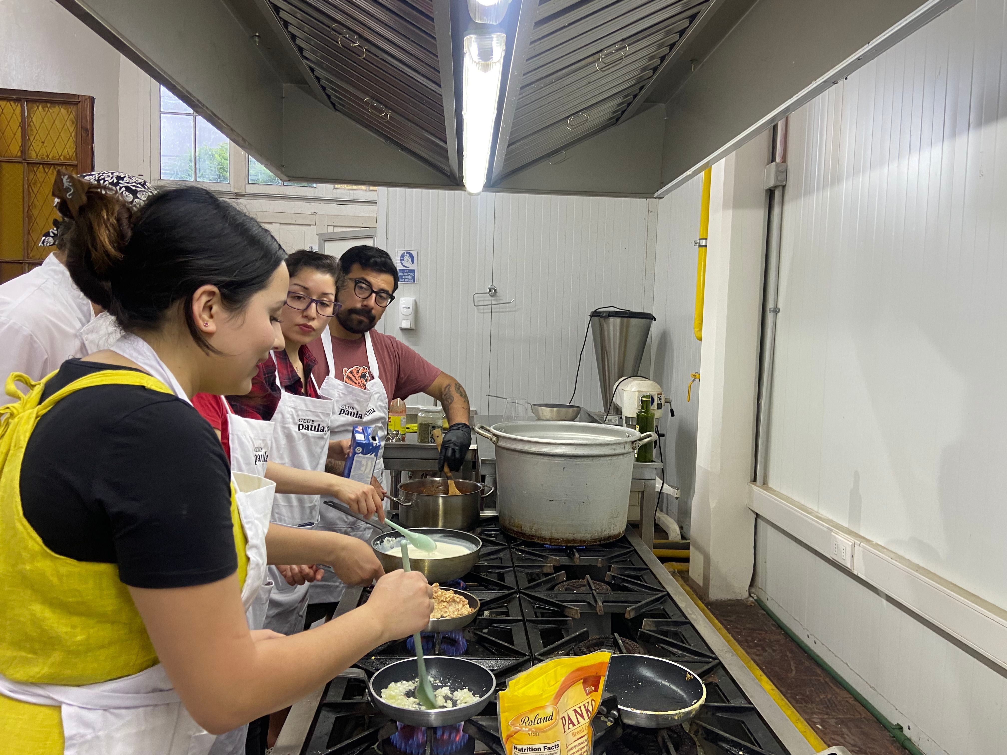 Club Paula Cocina clase presencial