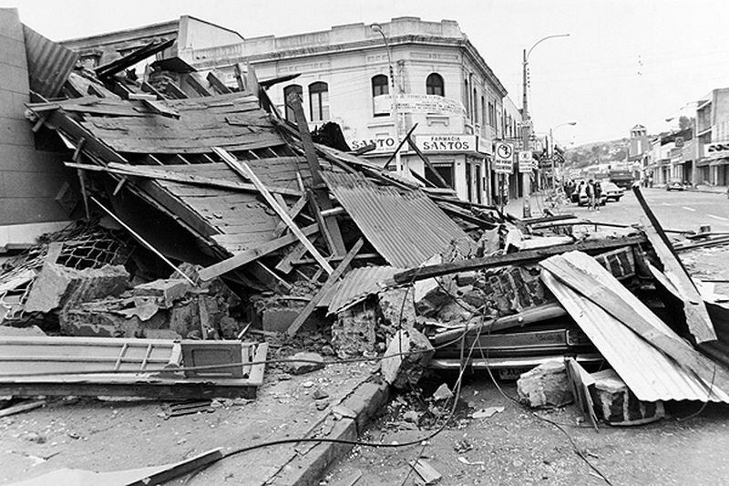 Великое чилийское землетрясение фото