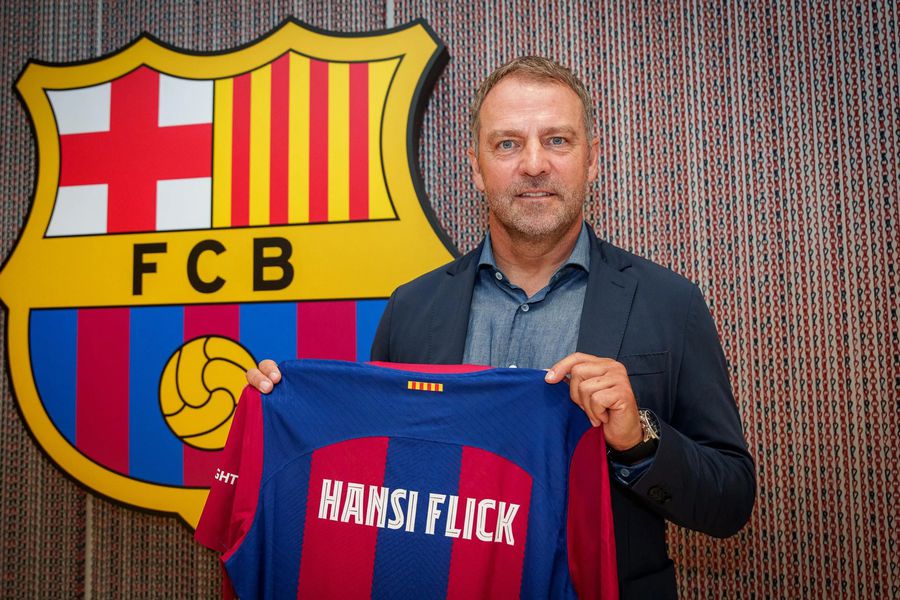 Hansi Flick es oficializado como el nuevo técnico del Barcelona. F