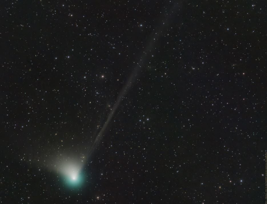 Un nuevo cometa puede observarse a simple vista a final de enero