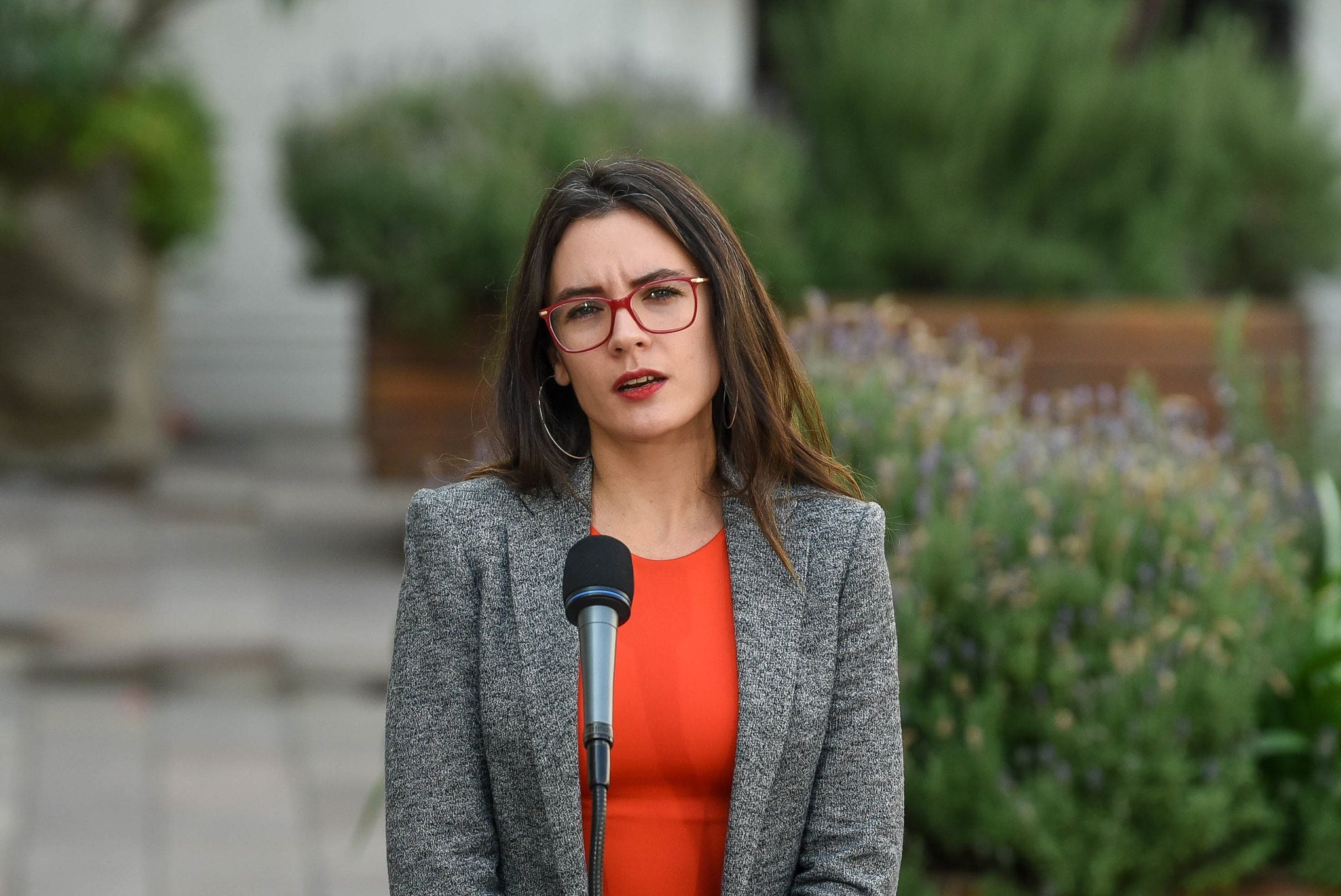 Ministra vocera de gobierno, Camila Vallejo