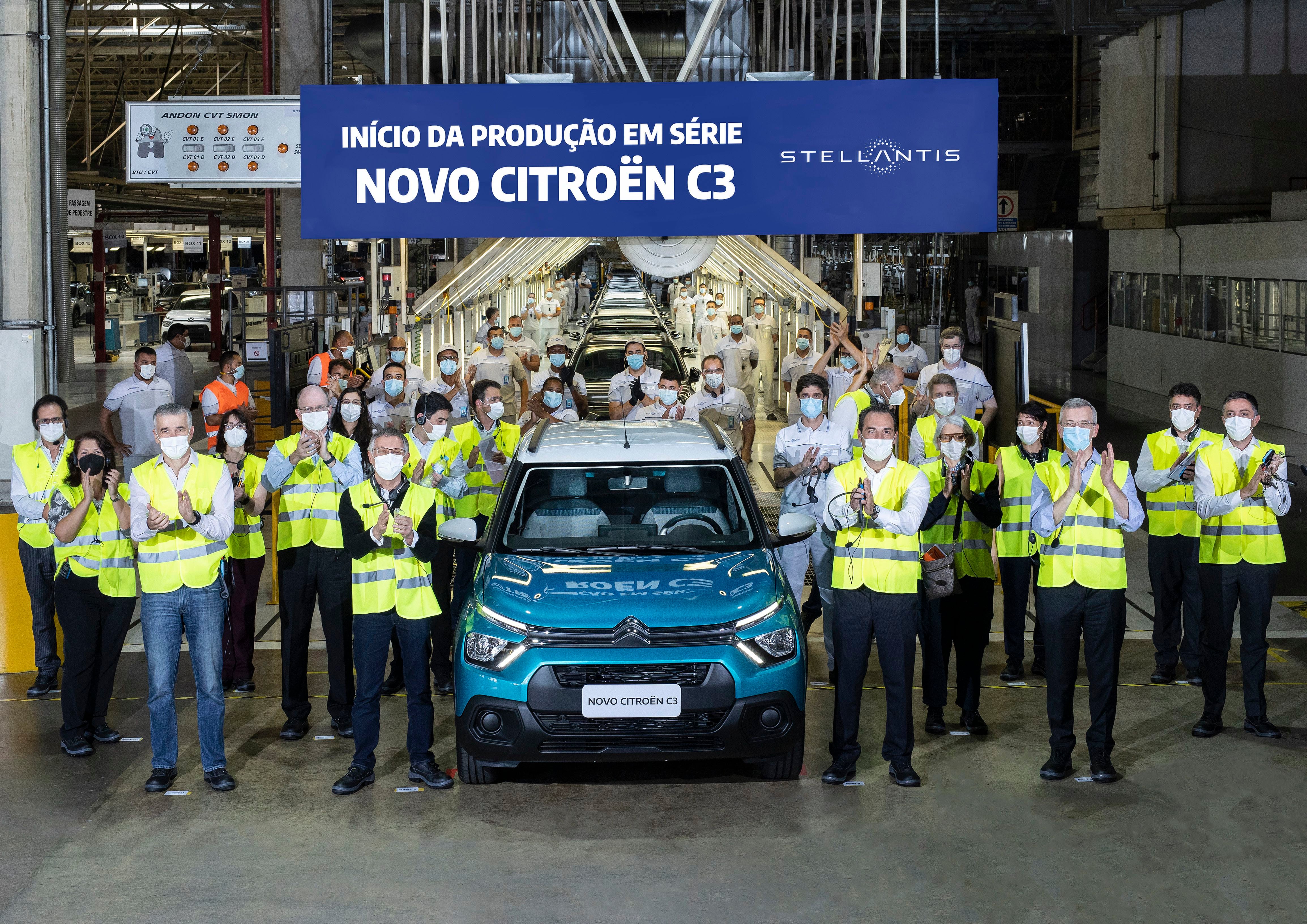 Citroën echa a andar la producción sudamericana del nuevo C3