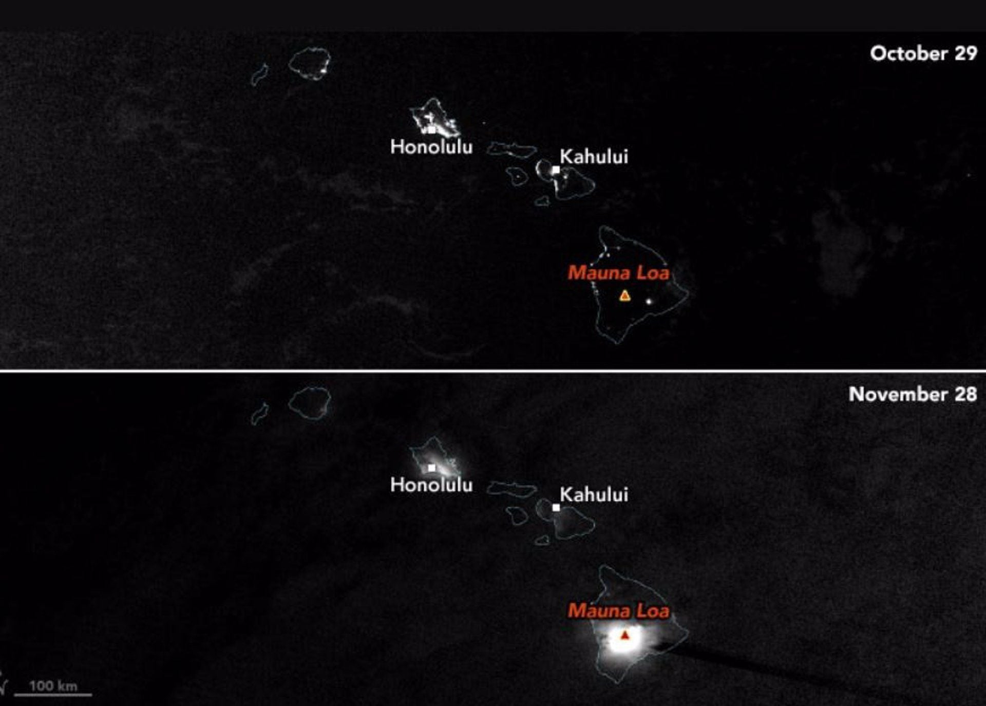 Ciencia.-Satélites asisten al despertar del mayor volcán del mundo