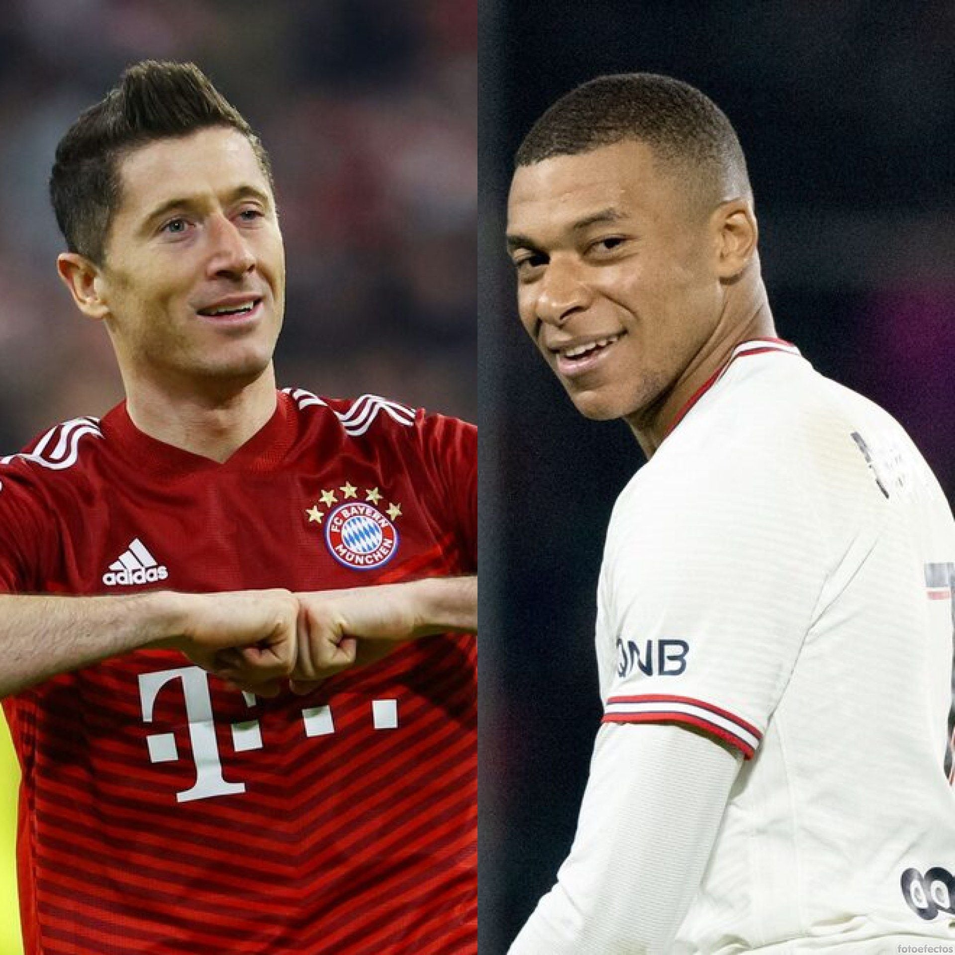 Robert Lewandowski y Kylian Mbappé pueden ser campeones de liga.