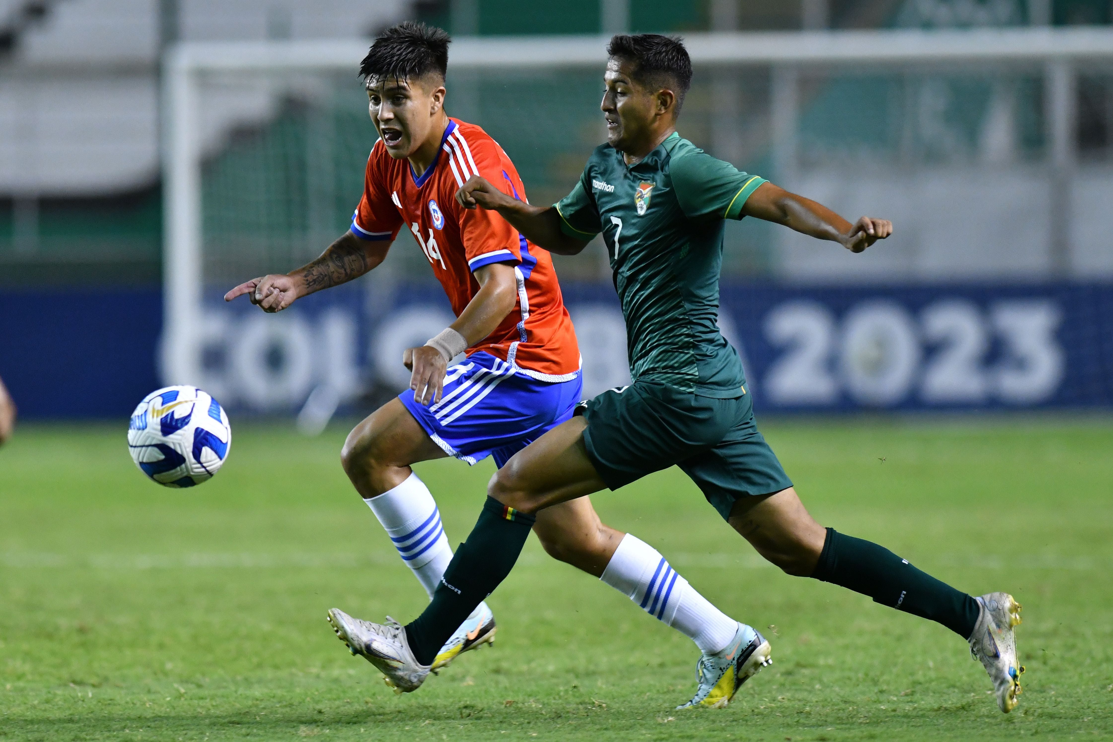 Chile y Bolivia se enfrentan en el Sudamericano Sub 20.