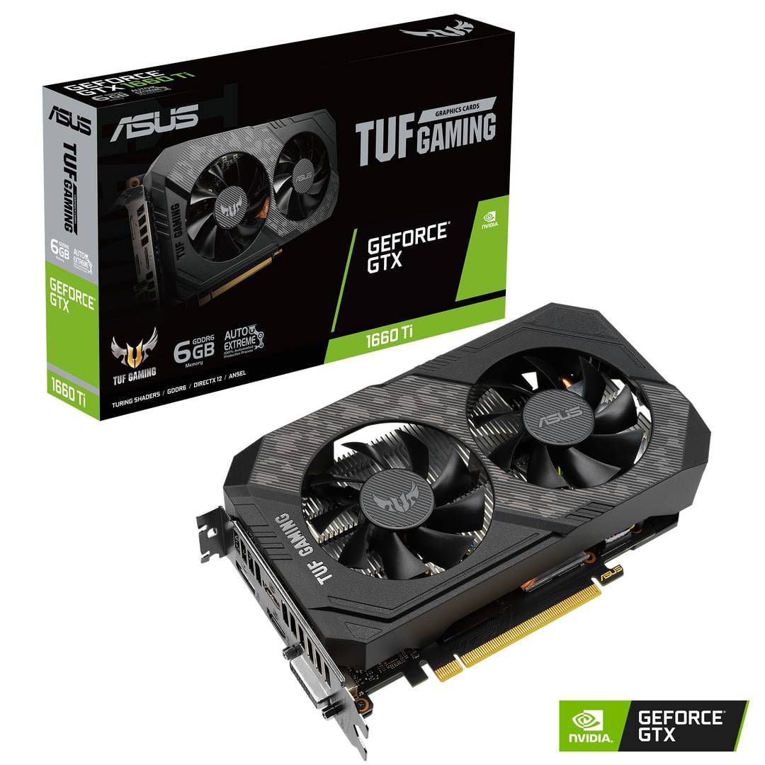 Tarjeta de video Asus TUF Gaming GeForce GTX