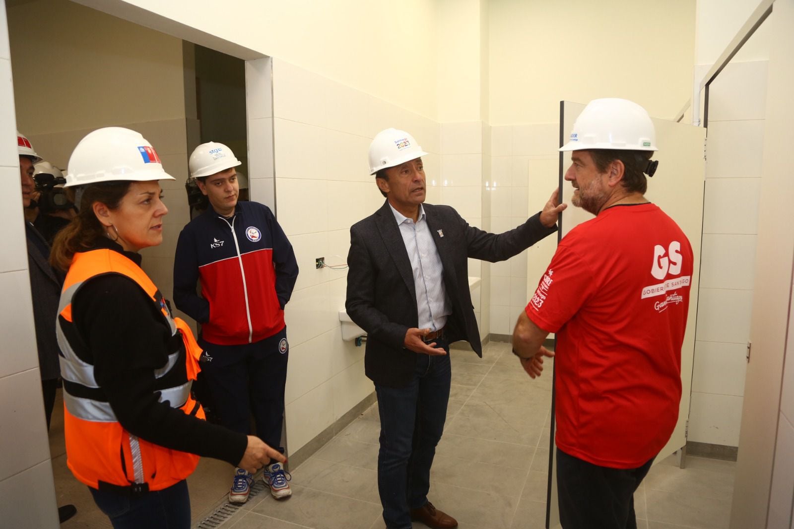 Las autoridades visitaron el Centro de Entrenamiento Paralímpico.