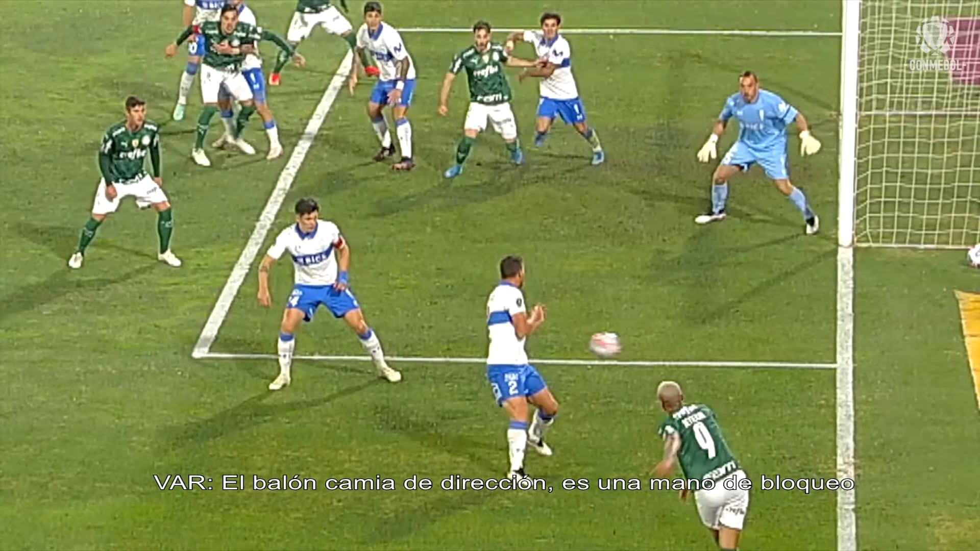 Penal, Universidad Católica, Palmeiras