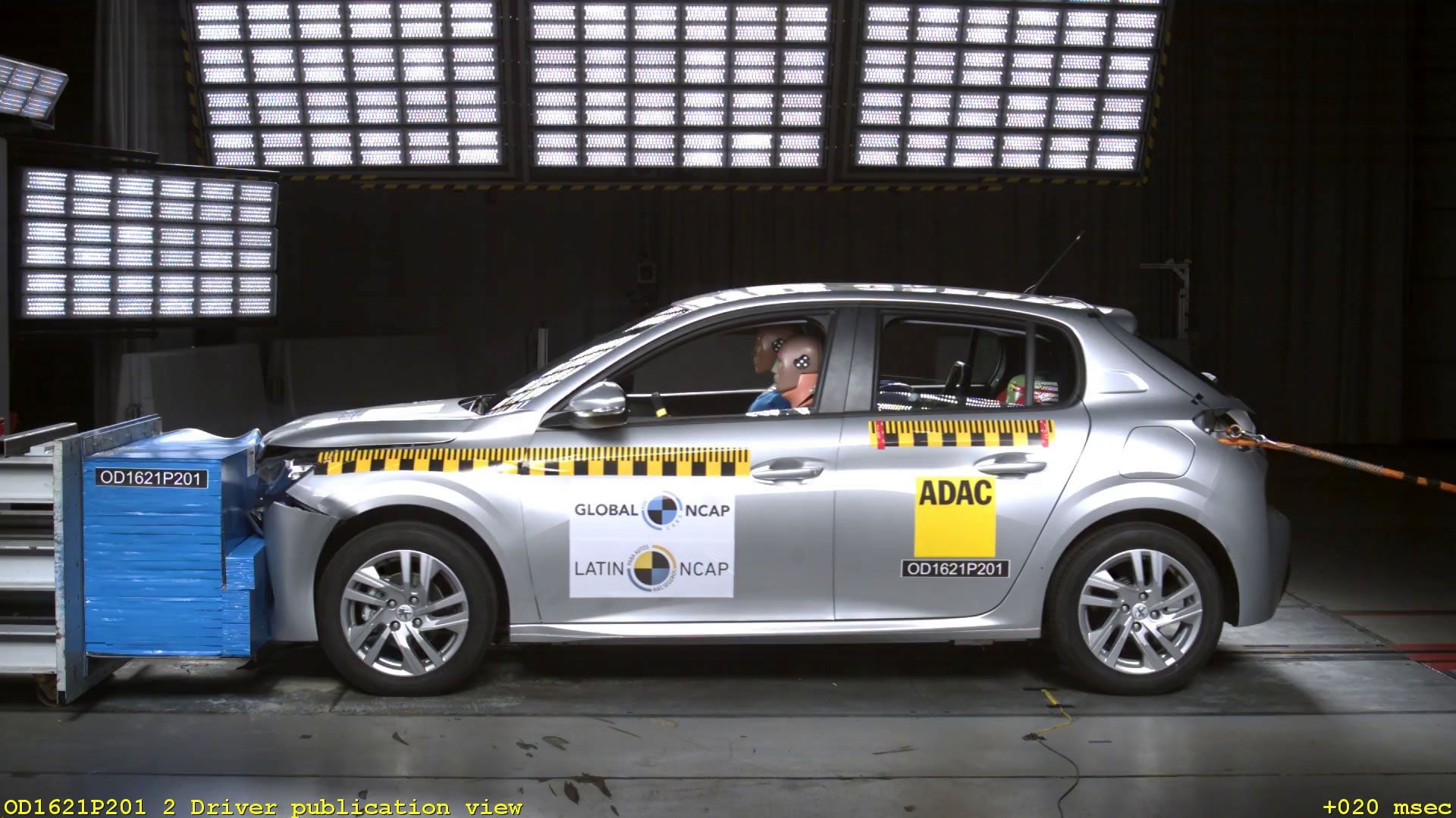 Latin NCAP Peugeot 208