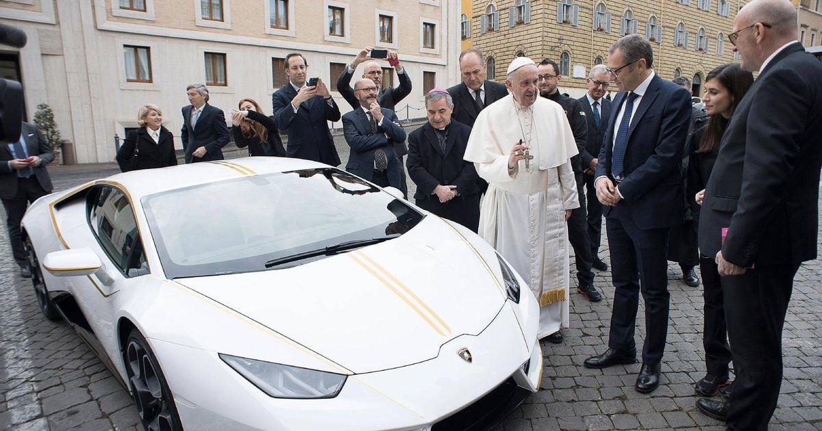 A sorteo el Lamborghini Huracán del Papa Francisco - La Tercera