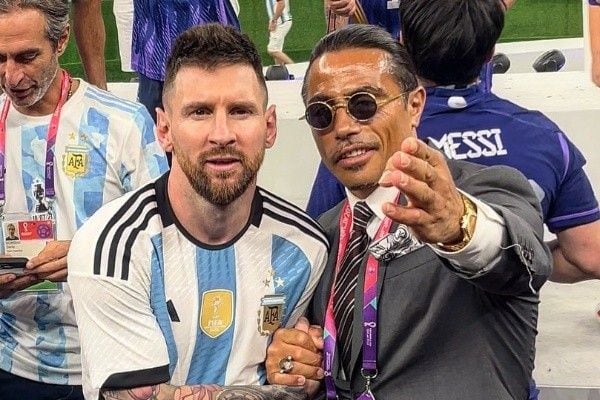 Salt Bae y Messi