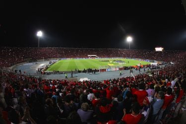 El Estadio Nacional en un partido de Eliminatorias.