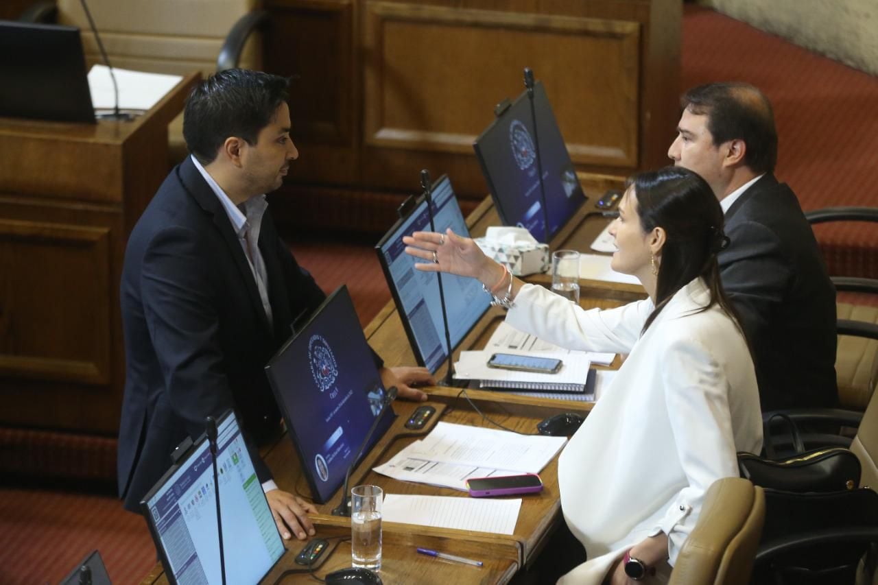 Álvaro Carter y Paula Labra