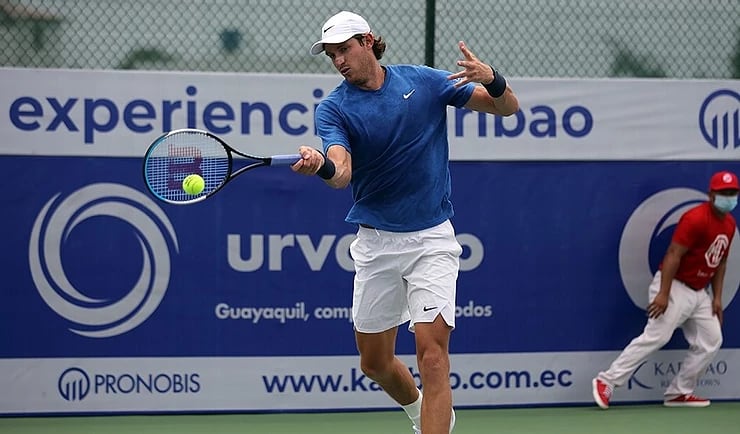 Nicolás Jarry cayó en las semifinales del Challenger de Salzburgo contra el argentino Facundo Bagnis.