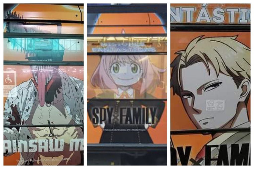 Crunchyroll en el Metro De Santiago