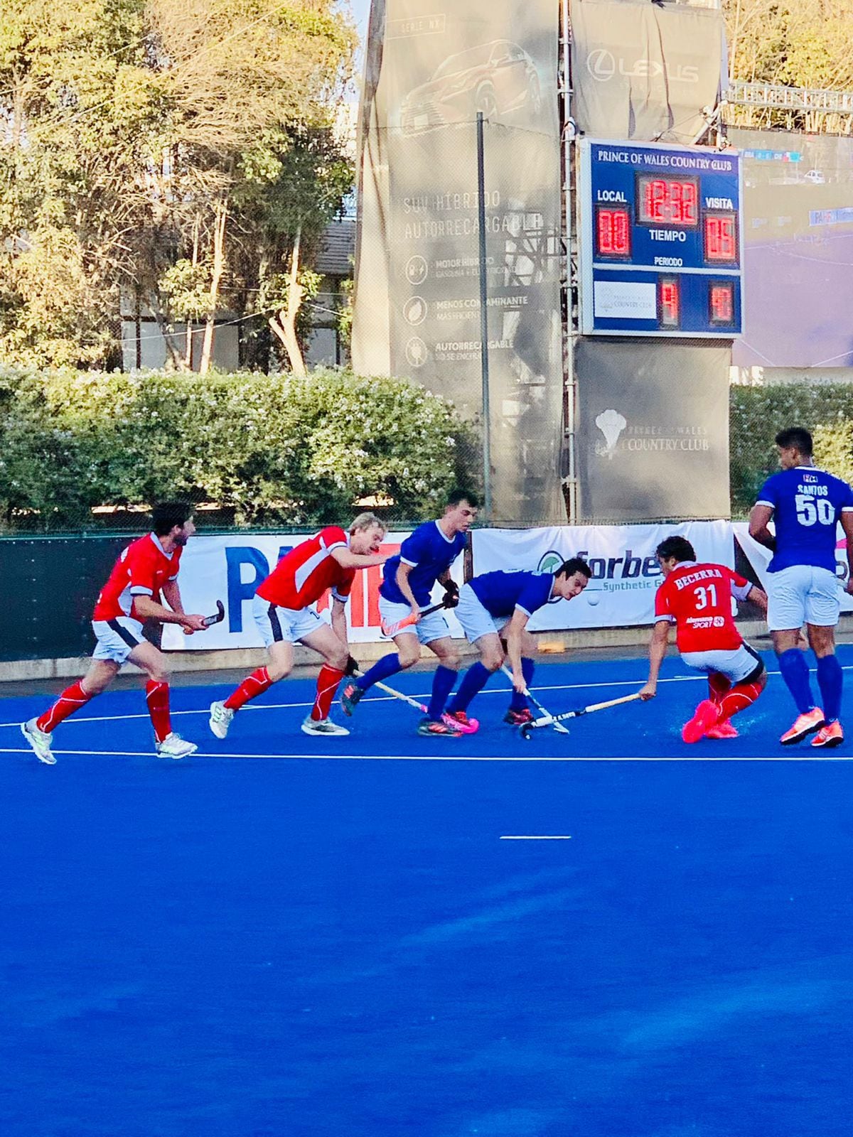 Chile venció 5-0 a Brasil, en la segunda fecha de la Copa Panamericana de hockey césped.