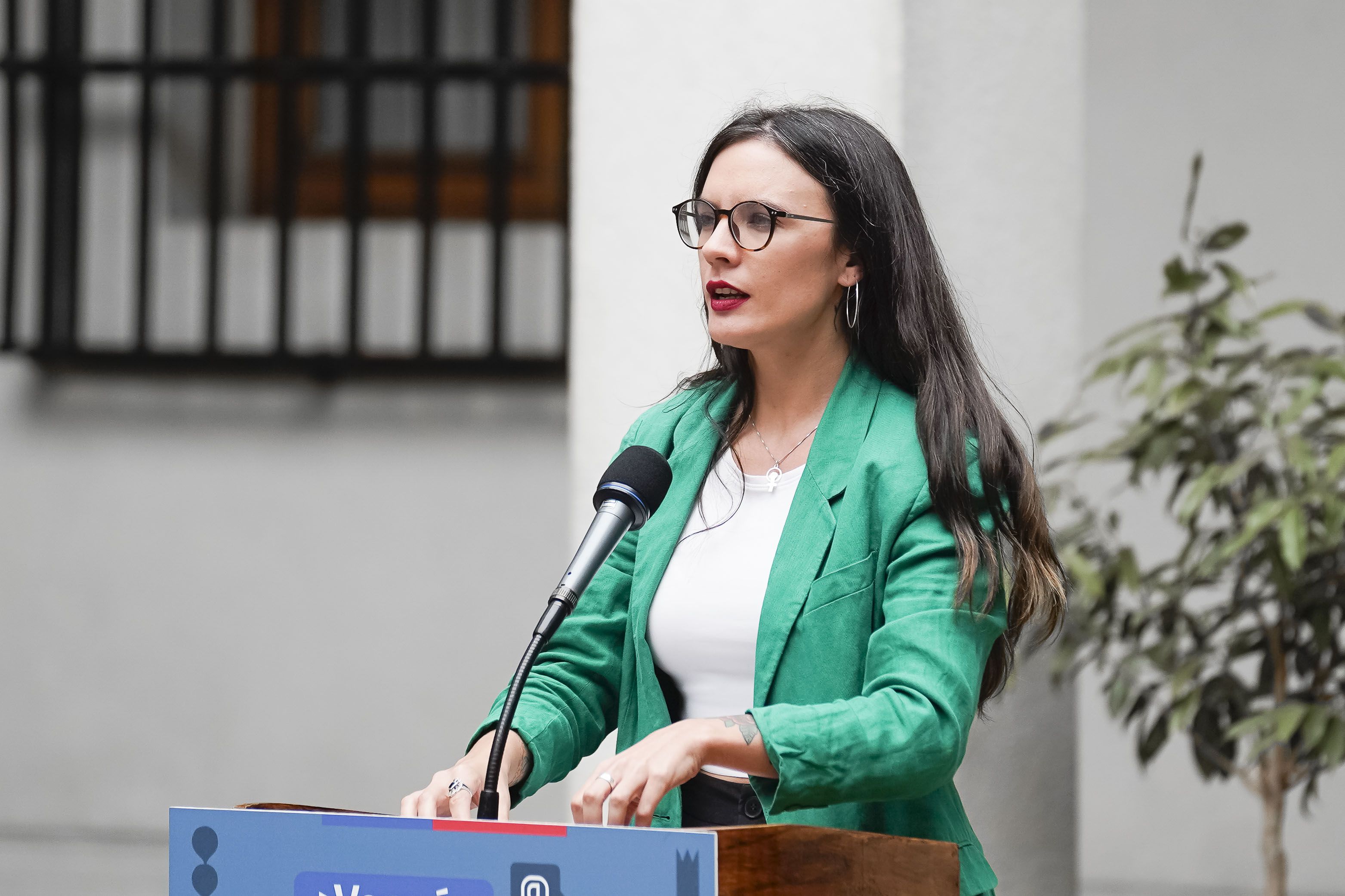 PUNTO DE PRENSA, MINISTRA CAMILA VALLEJO