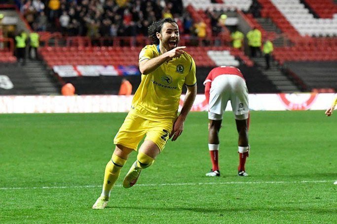 Ben Brereton celebrando su tanto ante el Bristol City. FOTO: Instagram Ben Brereton.