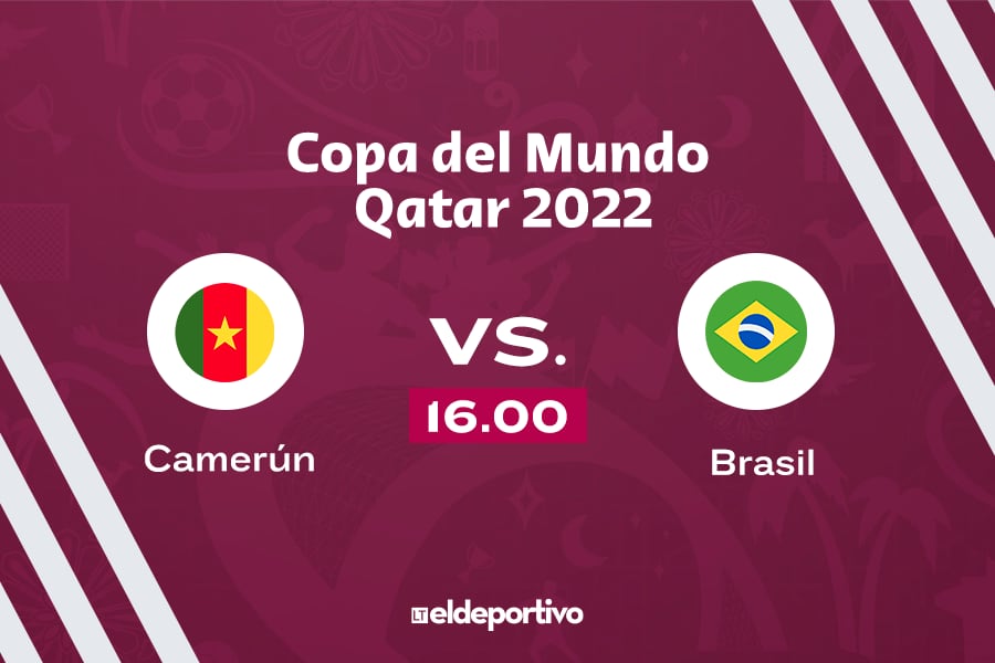 Camerún vs. Brasil