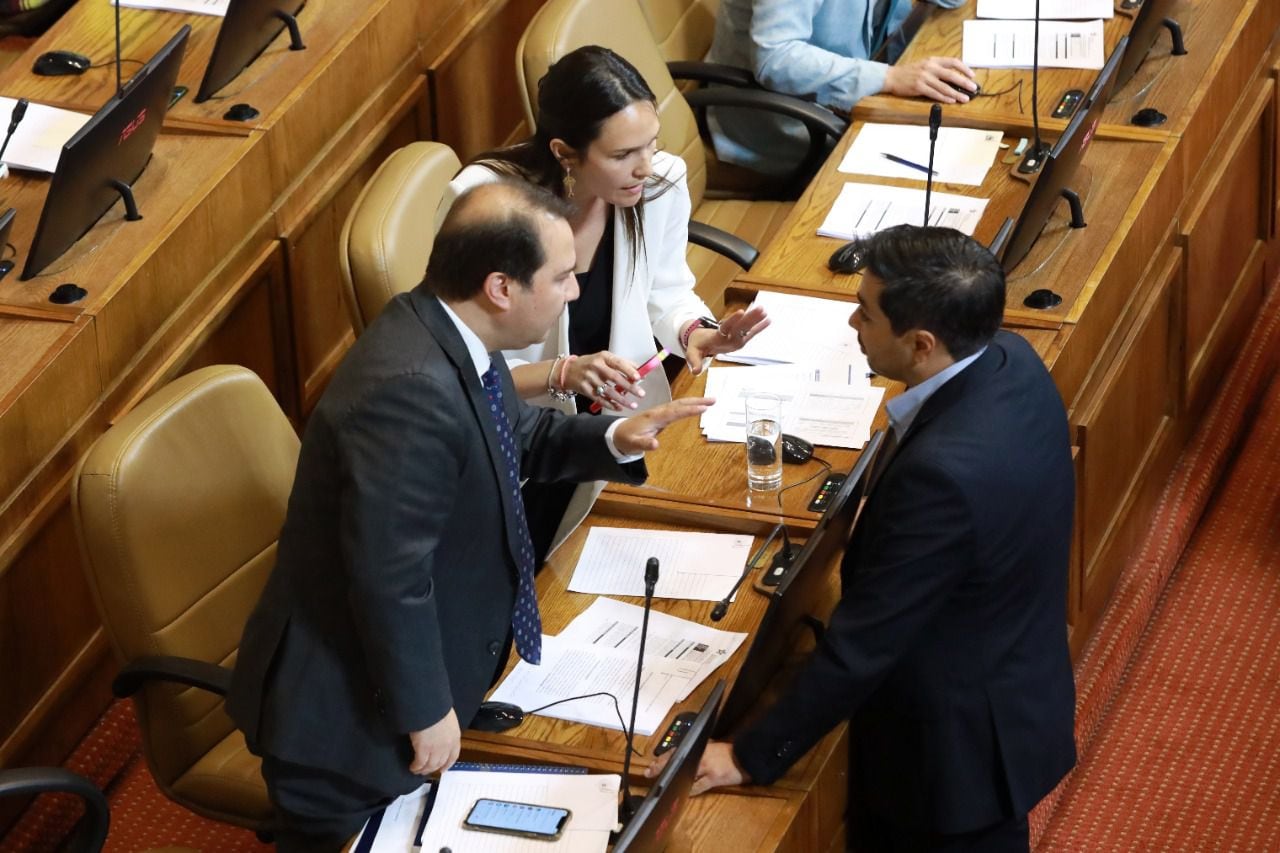 Álvaro Carter y Paula Labra