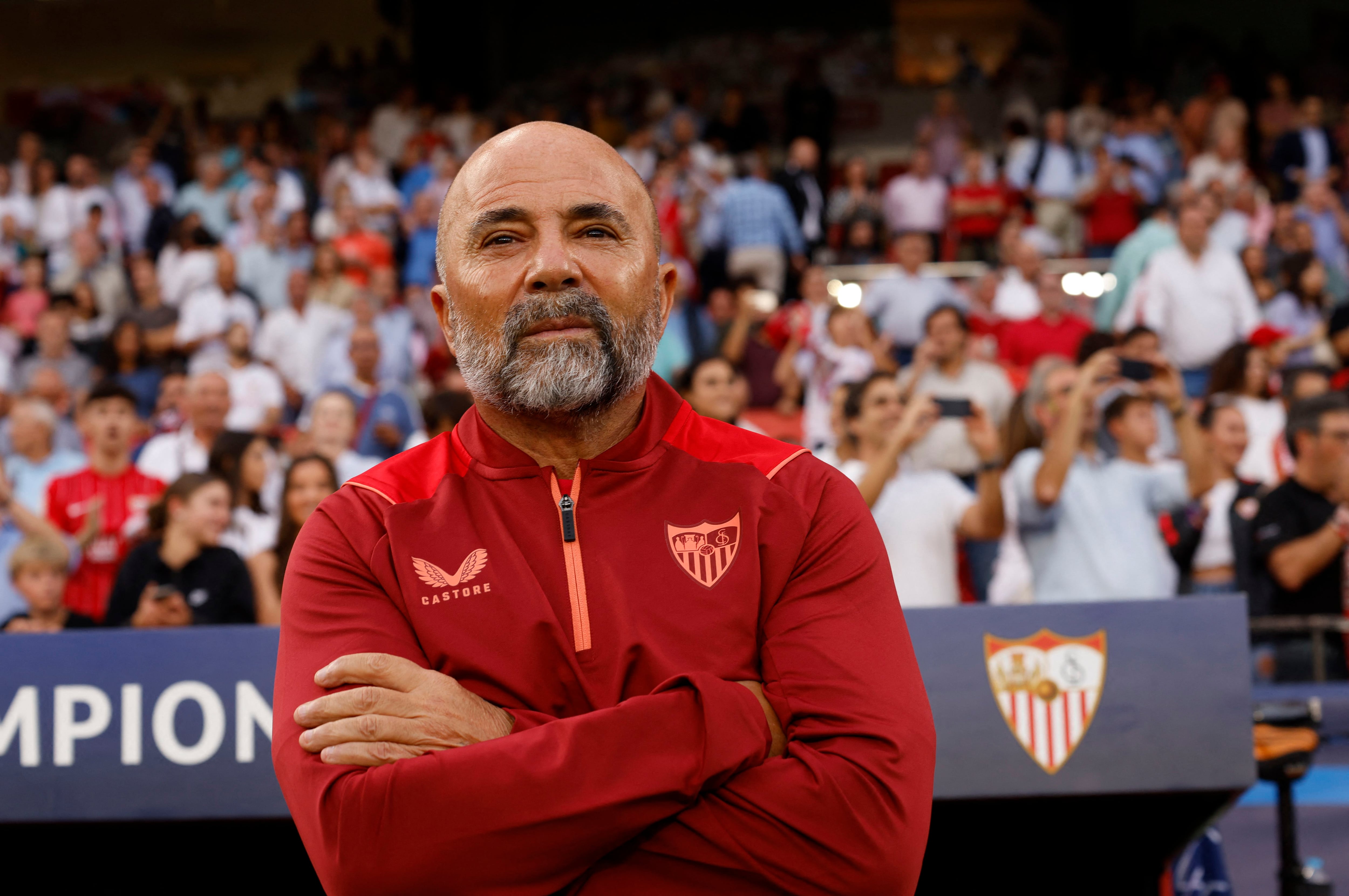 Sampaoli, en un duelo del Sevilla